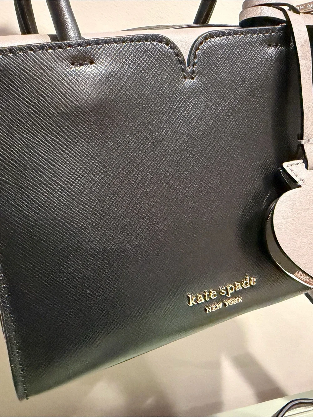 Kate Spade Black and Grey Small Purse